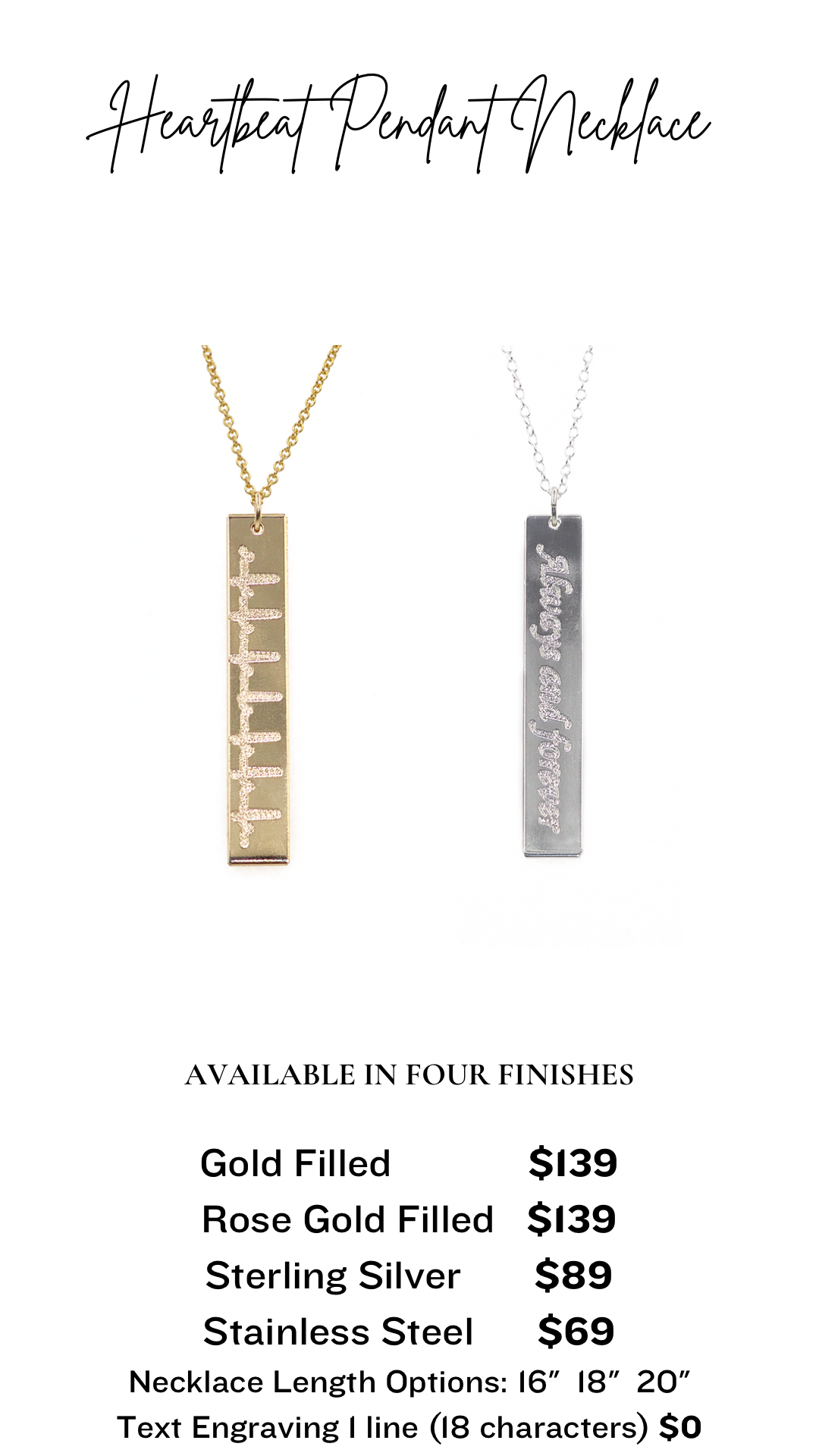 Ultrasound heartbeat necklace hotsell