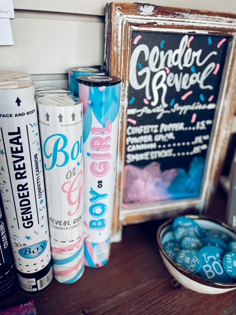 gender reveal boy girl