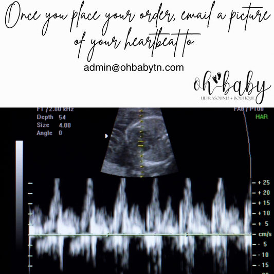 Baby heartbeat deals jewelry