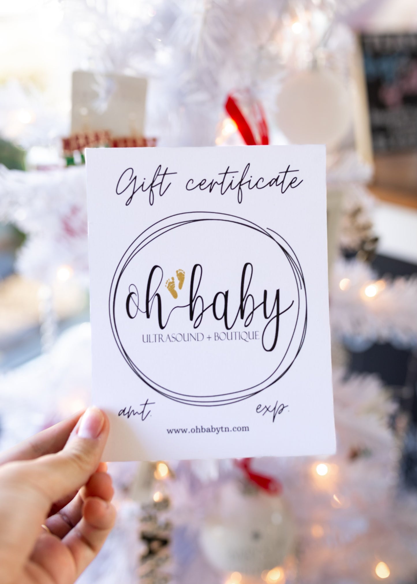 Oh Baby Ultrasound + Boutique gift card