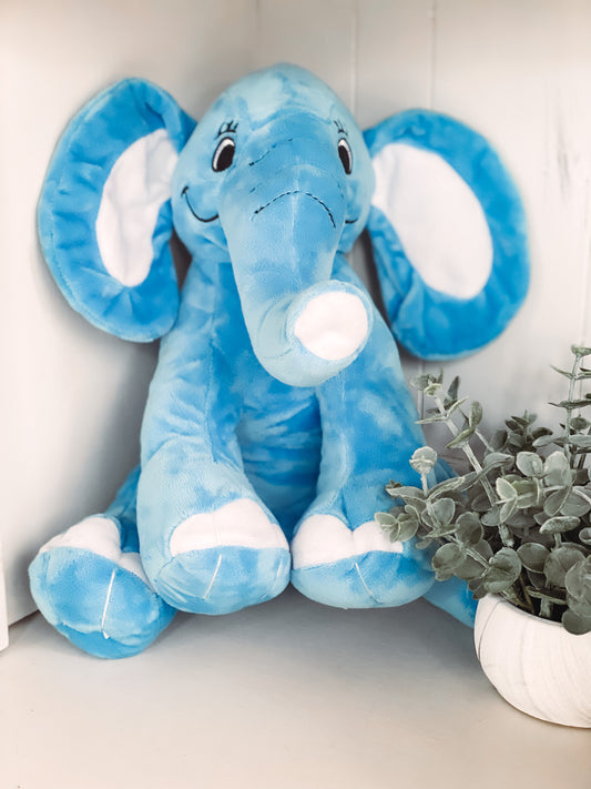 Elmer the blue elephant (large)